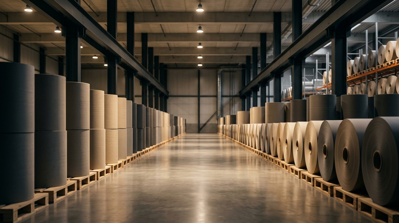 大宗工業原物料倉儲示意